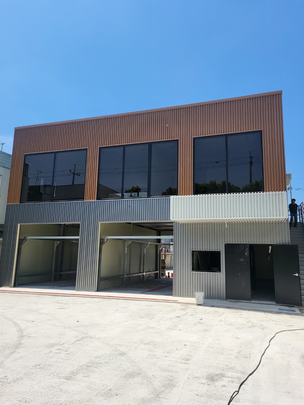 대구 북구 노원동 세차장 루버핏강판 시공