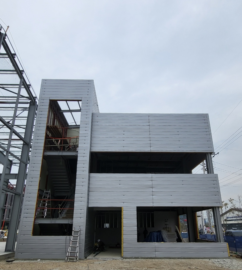 루버핏강판 설치 전 